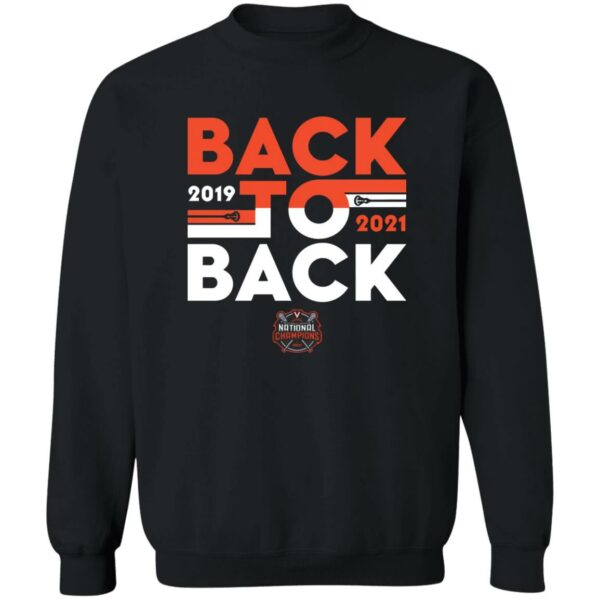 Back To Back 2019 2021 National Champions Sweatshirt