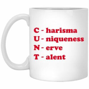 C-NT – Charisma Uniqueness Nerve Talent Mugs