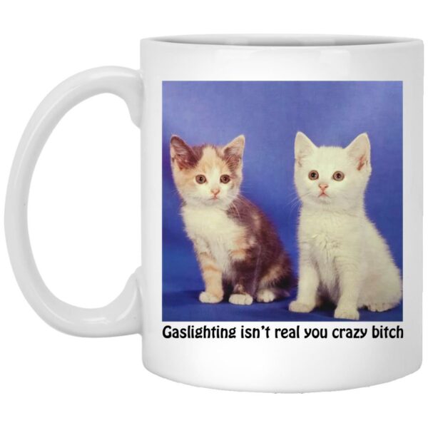 Cats – Gaslighting Isn’t Real You Crazy Bitch Mugs