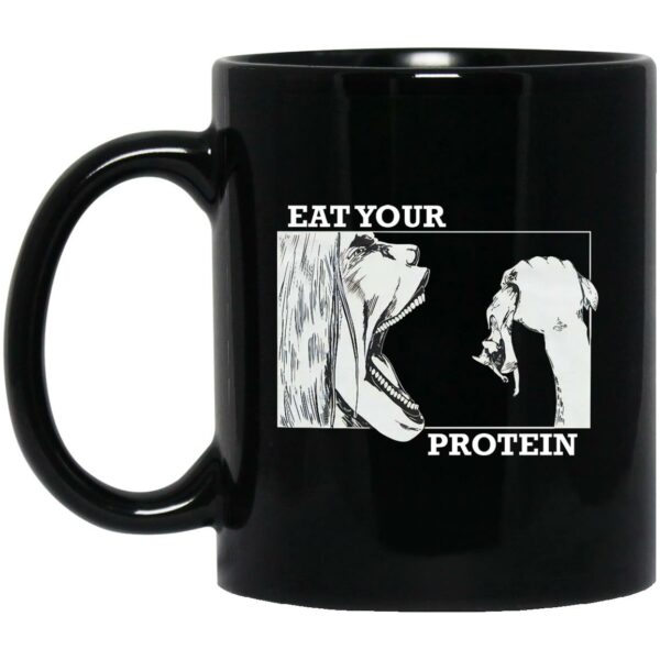 Eat Your Protein Attack On Titan Mugs