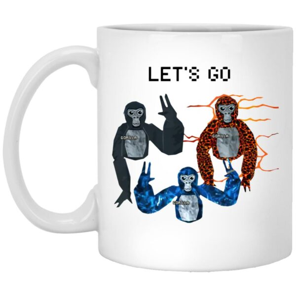 Gorilla Tag Monke Vr Gamer Let’s Go Mugs