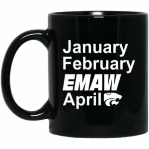 January February Emaw April Mugs