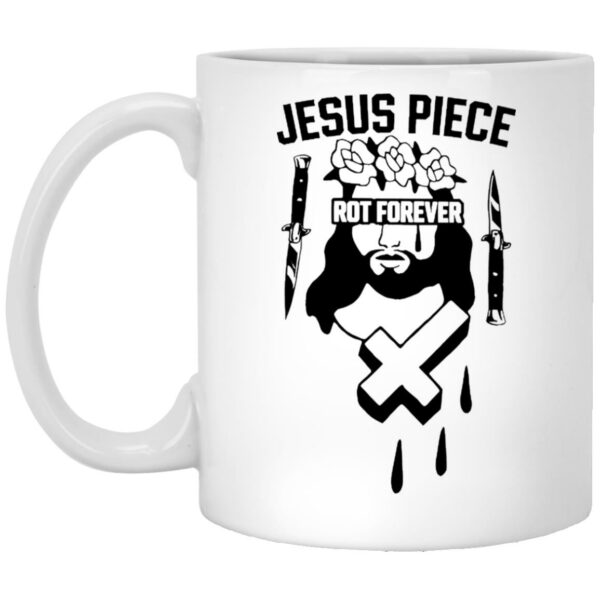 Jesus Piece Rot Forever Mugs