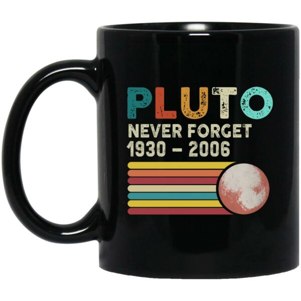 Pluto Never Forget 1930 2006 Mugs
