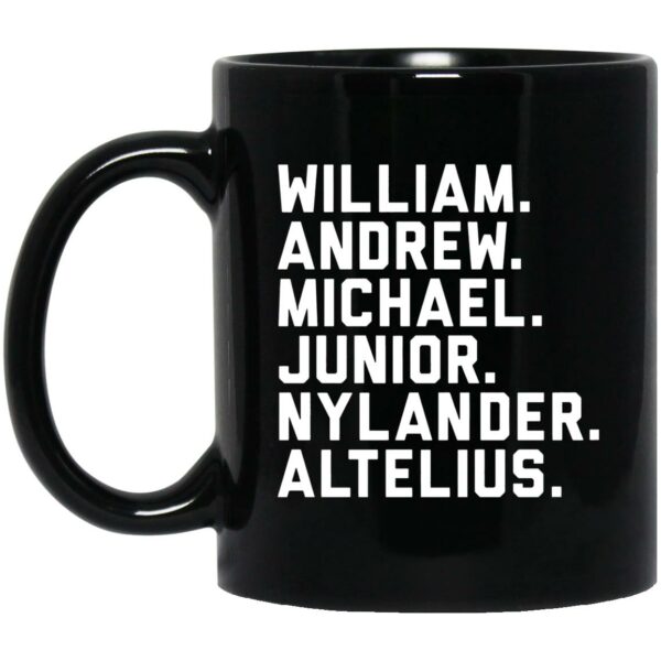 William Andrew Michael Junior Nylander Altelius Mugs