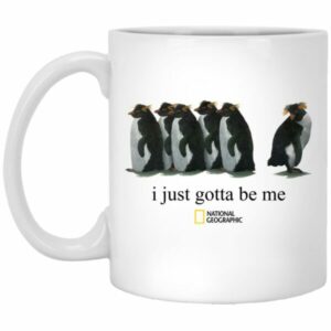 I Just Gotta Be Me Penguin Mugs