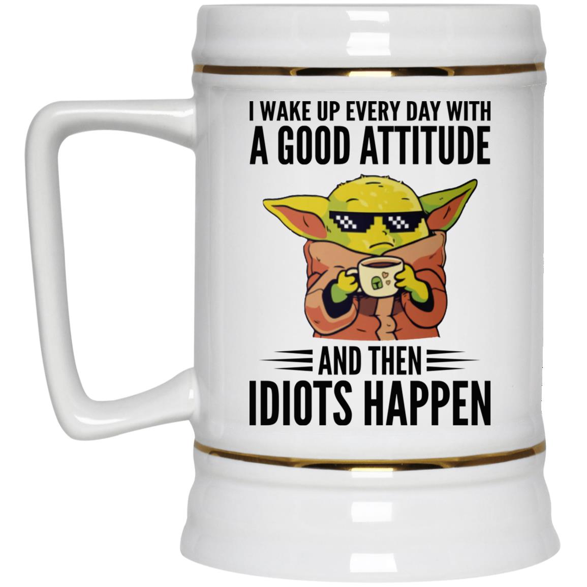 I Don't Have An Attitude Problem Coffee mug, Baby Yoda Coffee Mug, Baby Yoda  Gifts sold by Michaella_Alligator_Protestant, SKU 42874719