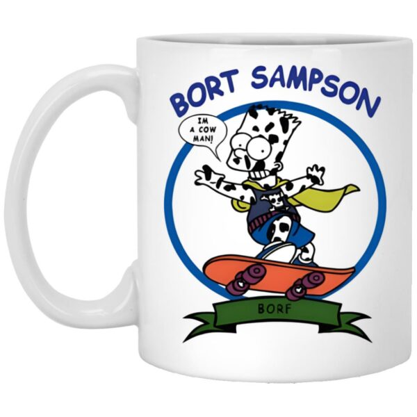 Bort Sampson I'm A Cow Man Mug