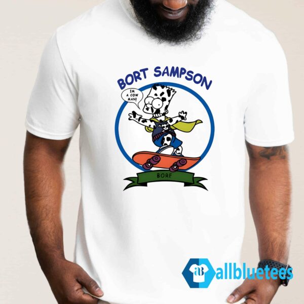 Bort Sampson I'm a cow man shirt
