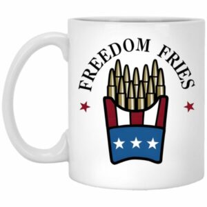 Freedom Fries 4th Of July Mug