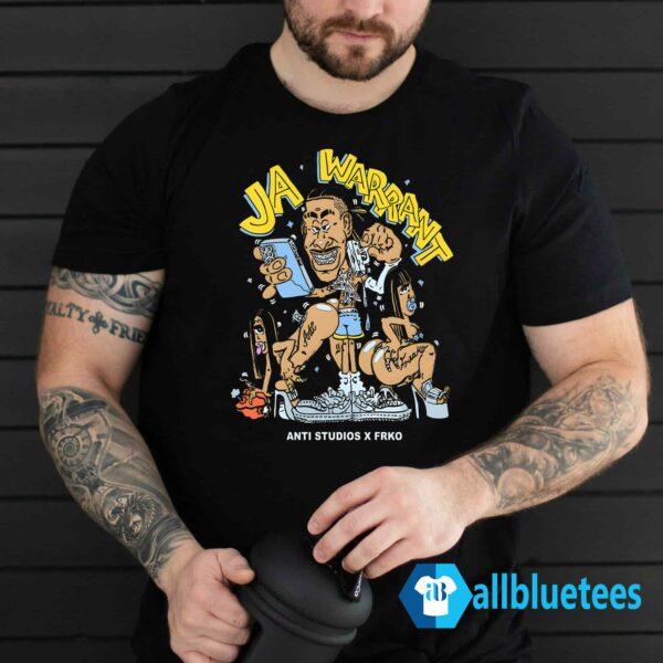 Ja Warrant Anti Studios X Frko Shirt - Allbluetees - Online T-Shirt ...