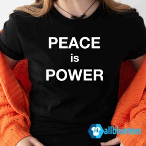 Peace is power sweatshirt
