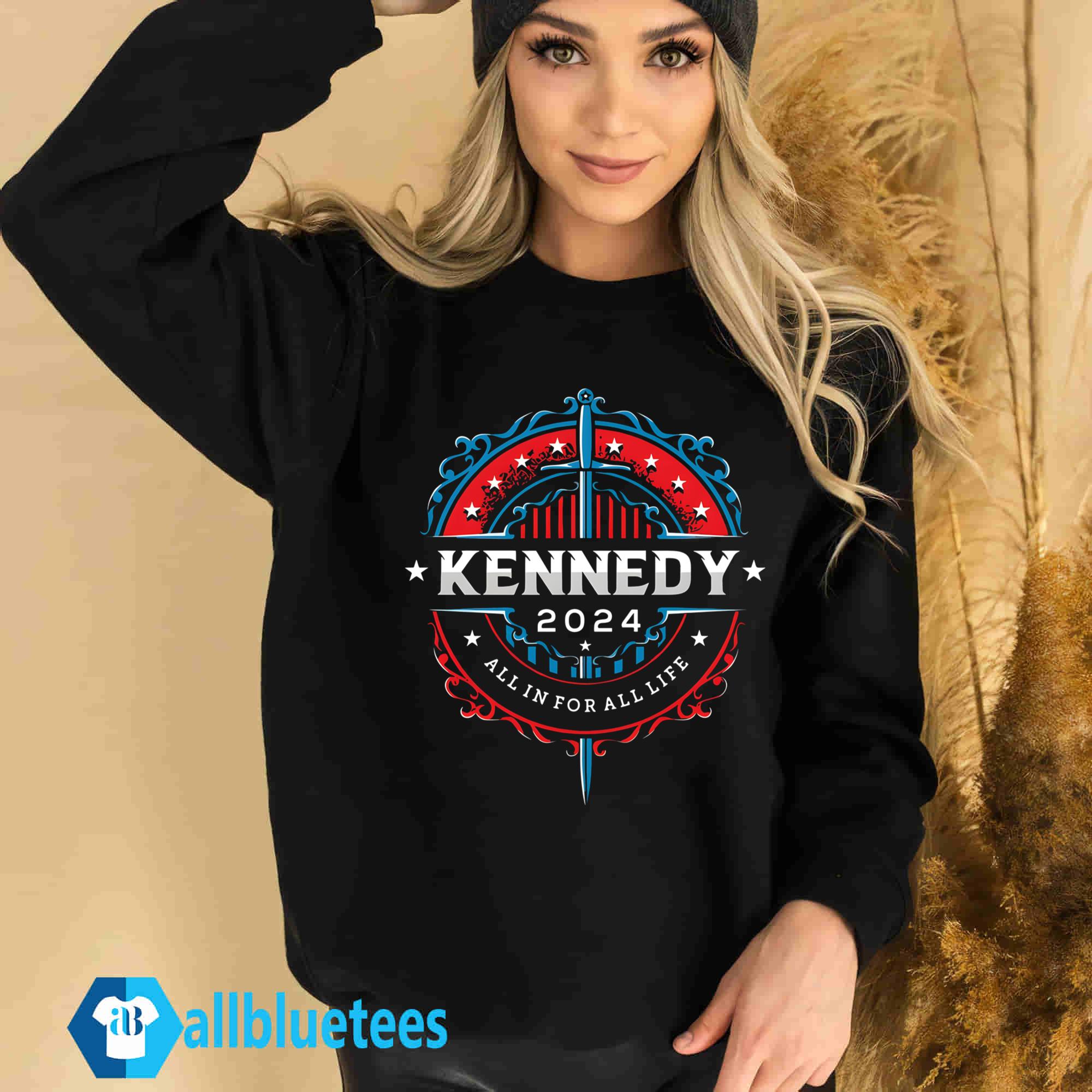 Robert Kennedy 2024 All In For All Life Shirt | Allbluetees.com