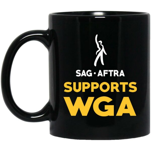 Sag Aftra Supports Wga Mugs