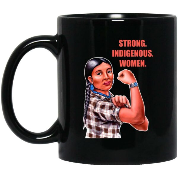 Strong Indigenous Woman Mugs