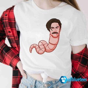 Worm With A Mustache James Tom Ariana shirt