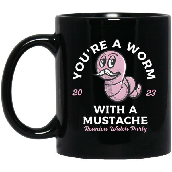 Worm With A Mustache Mug
