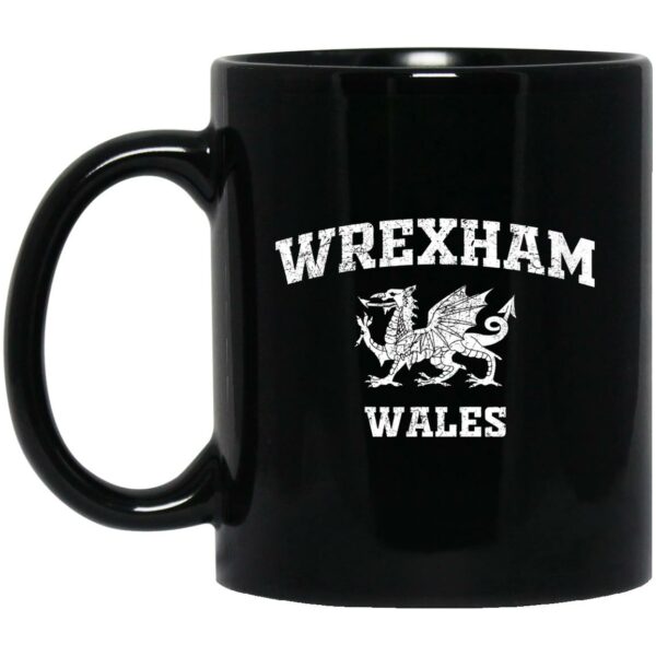 Wrexham Wales Retro Vintage Mugs