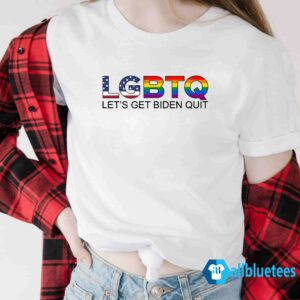 LGBTQ Let’s Get Biden To Quit Shirt