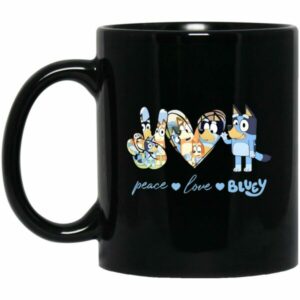 Peace Love Bluey Mug