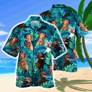 Chesapeake Bay Retriever Hawaiian Shirt