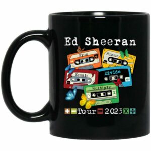 Ed Sheeran Cassettes 2023 World Tour Mug