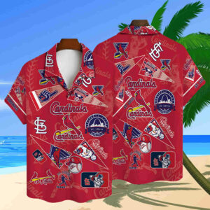 St. Louis Cardinals Major League Baseball Hawaiian Shirt