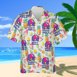 Taco Bell Pineapple Hawaiian Shirt