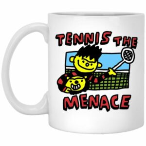 Tennis The Menace Mug