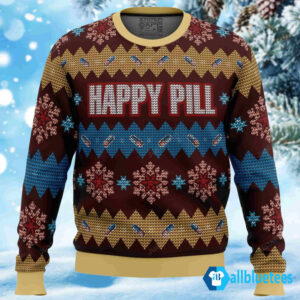Akira Happy Pill Christmas Sweater
