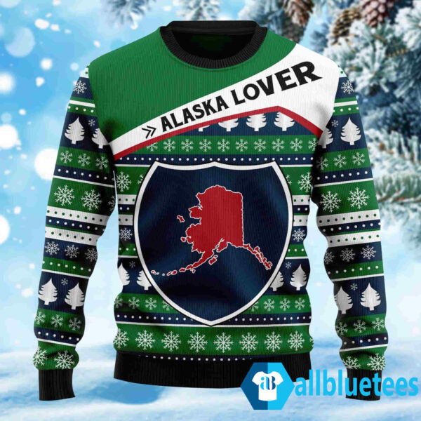 Alaska Lover Christmas Sweater