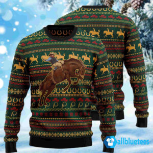 Amazing Cowboy Christmas Sweater