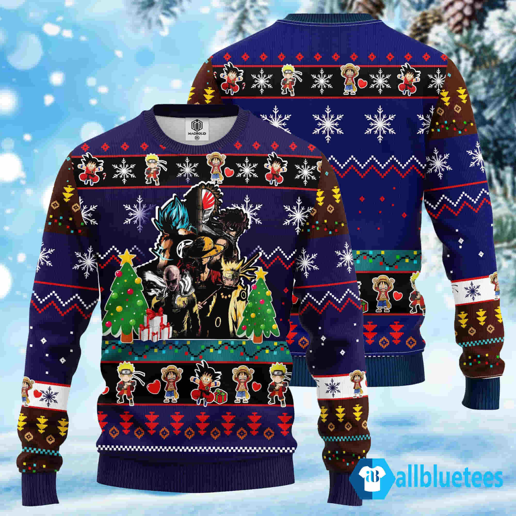 Black Clover Asta Custom Christmas Ugly Sweater Anime 3D Sweater