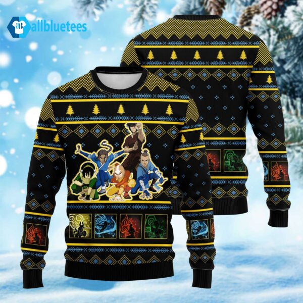 Avatar Last Airbender Christmas Sweater