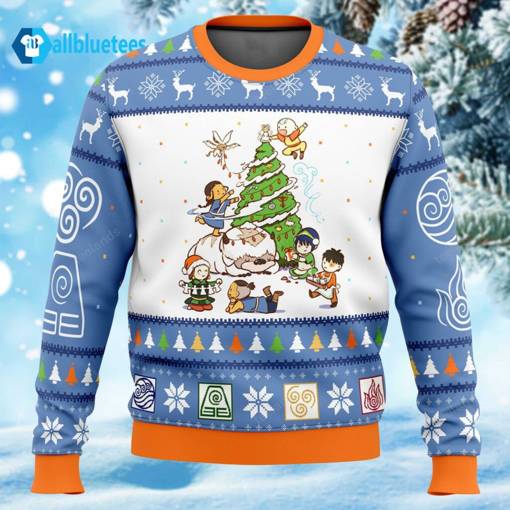 Avatar The Last Airbender Christmas Sweater