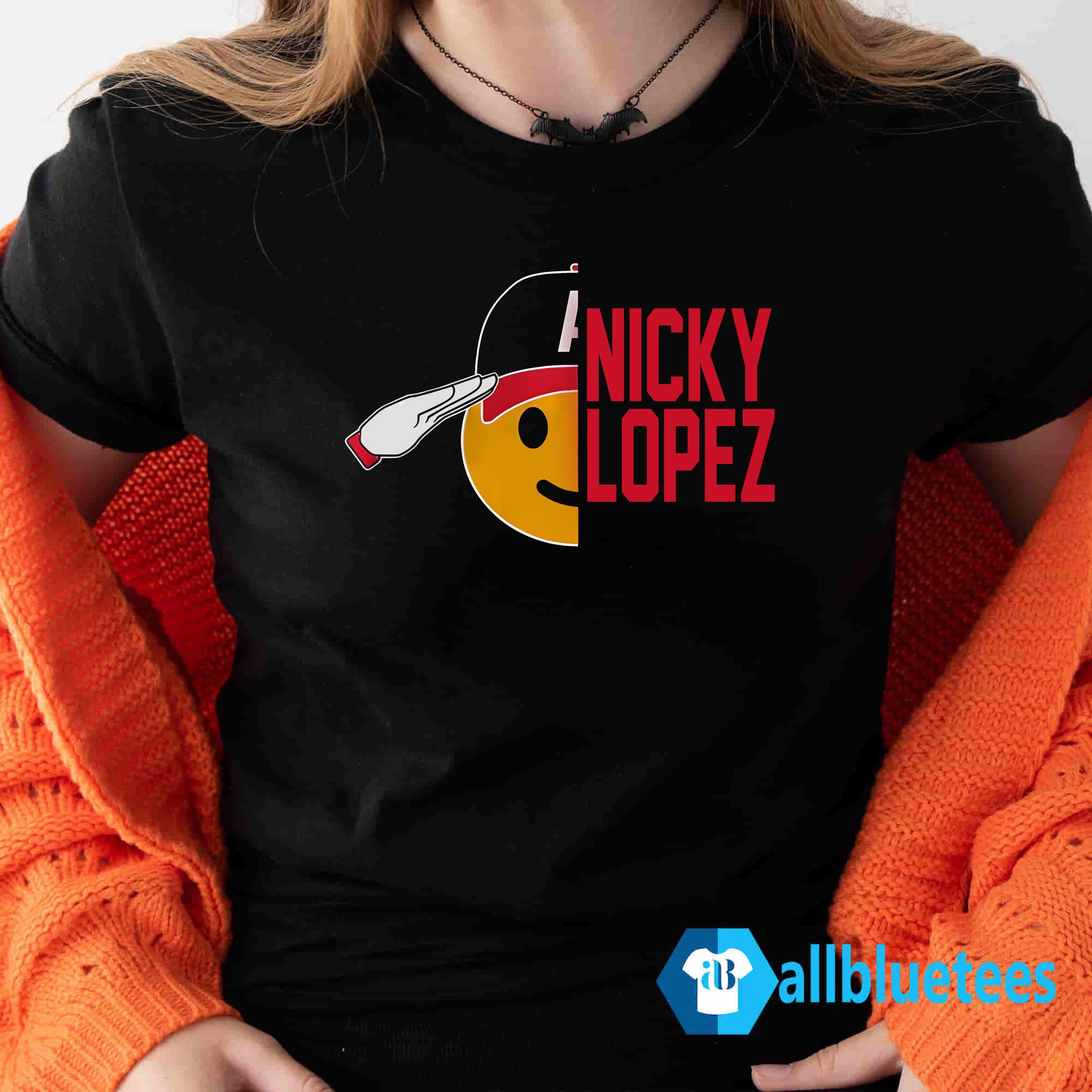 Lopez Salute Nicky Lopez Shirt, Hoodie, Women Tee, Sweatshirt