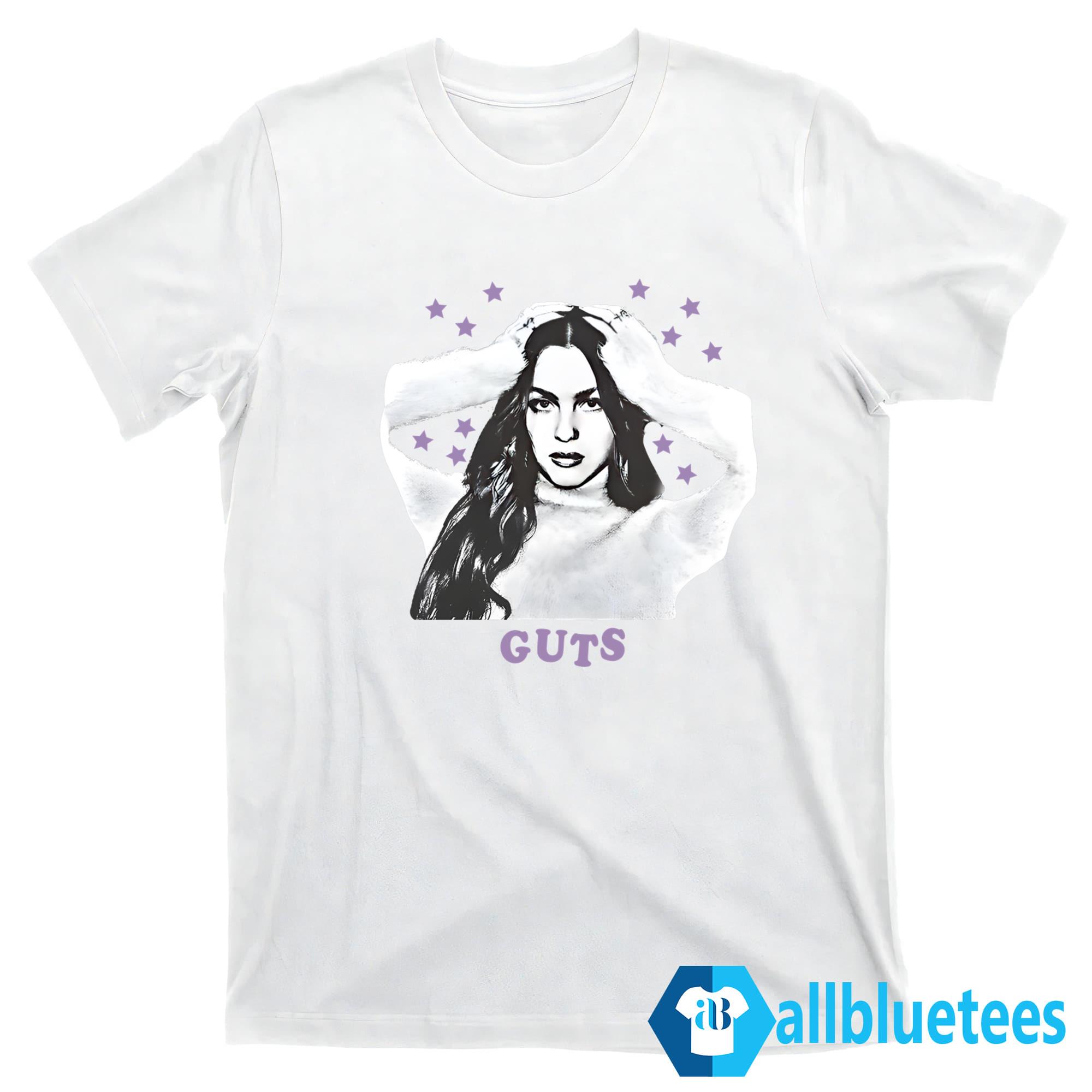 Official Olivia Rodrigo Guts T Shirt - Teebreat
