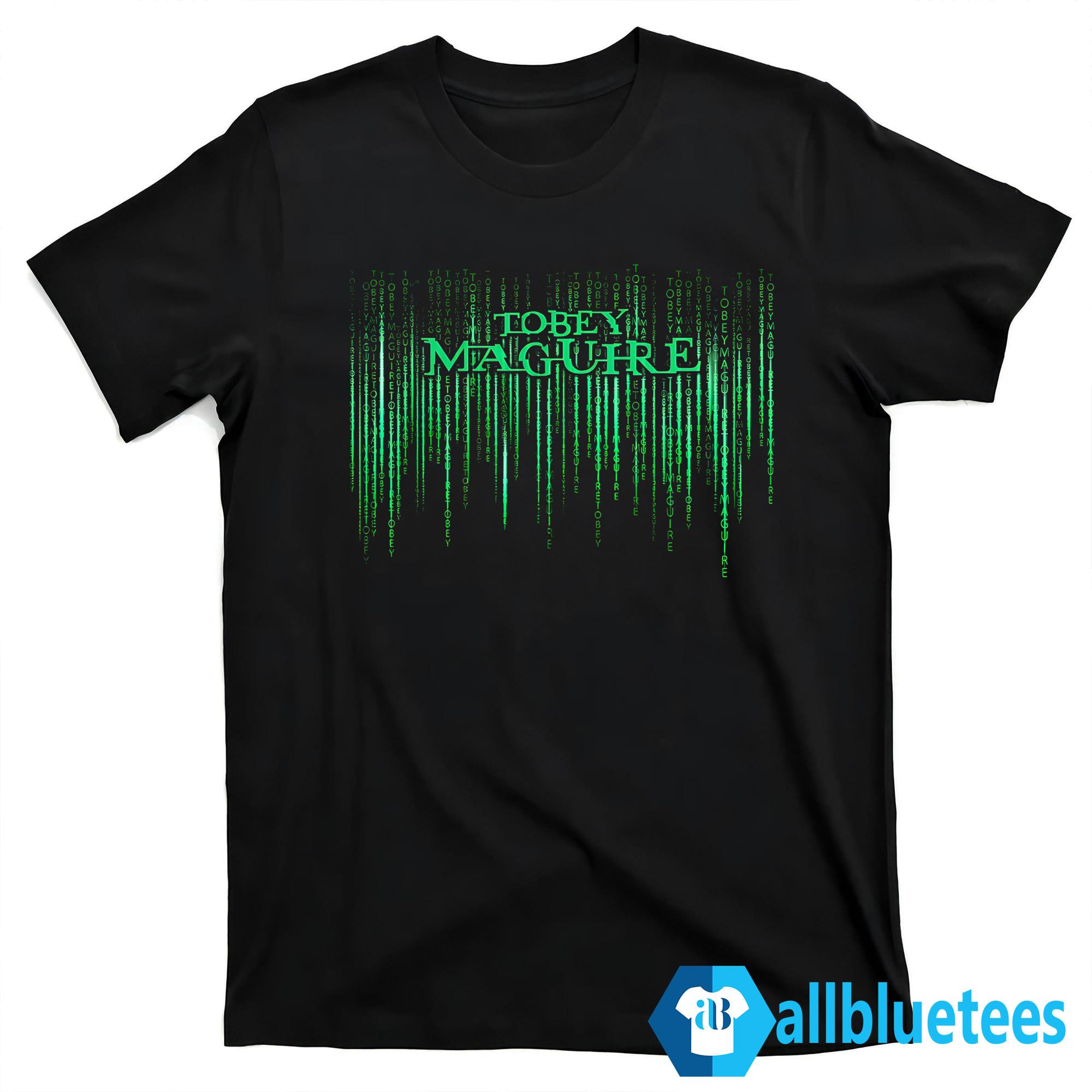 Tobey Maguire Matrix T-Shirt | Allbluetees.com