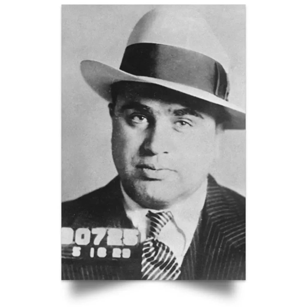 Al Capone Mug Shot Poster