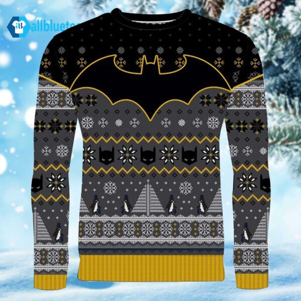 Batman’s Ugly Christmas Sweater