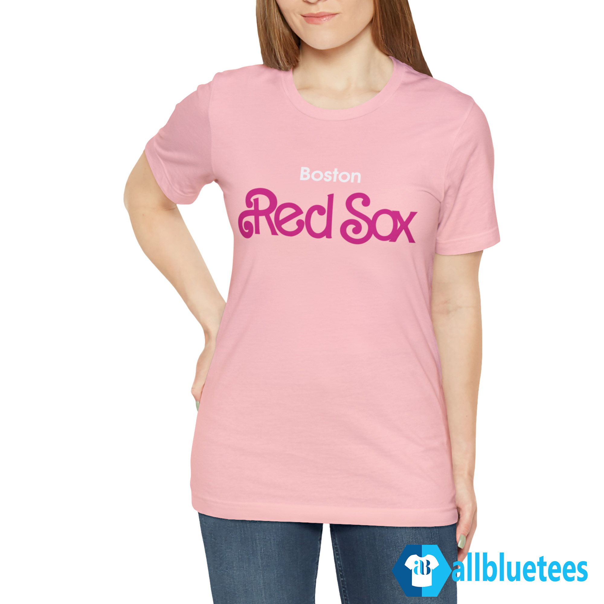 Barbie Baseball Jersey: Boston Red Sox White