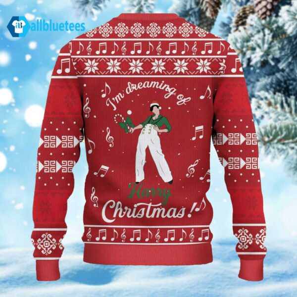 Harry Styles I’m Dreaming Of Harry Christmas Ugly Sweater