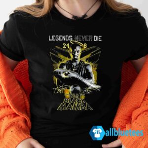 Legends Never Die January 26 2020 The Black Mamba Shirt