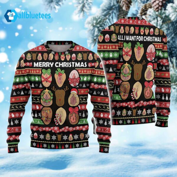 Merry Christmas Funny Christmas Sweater For Men And Women