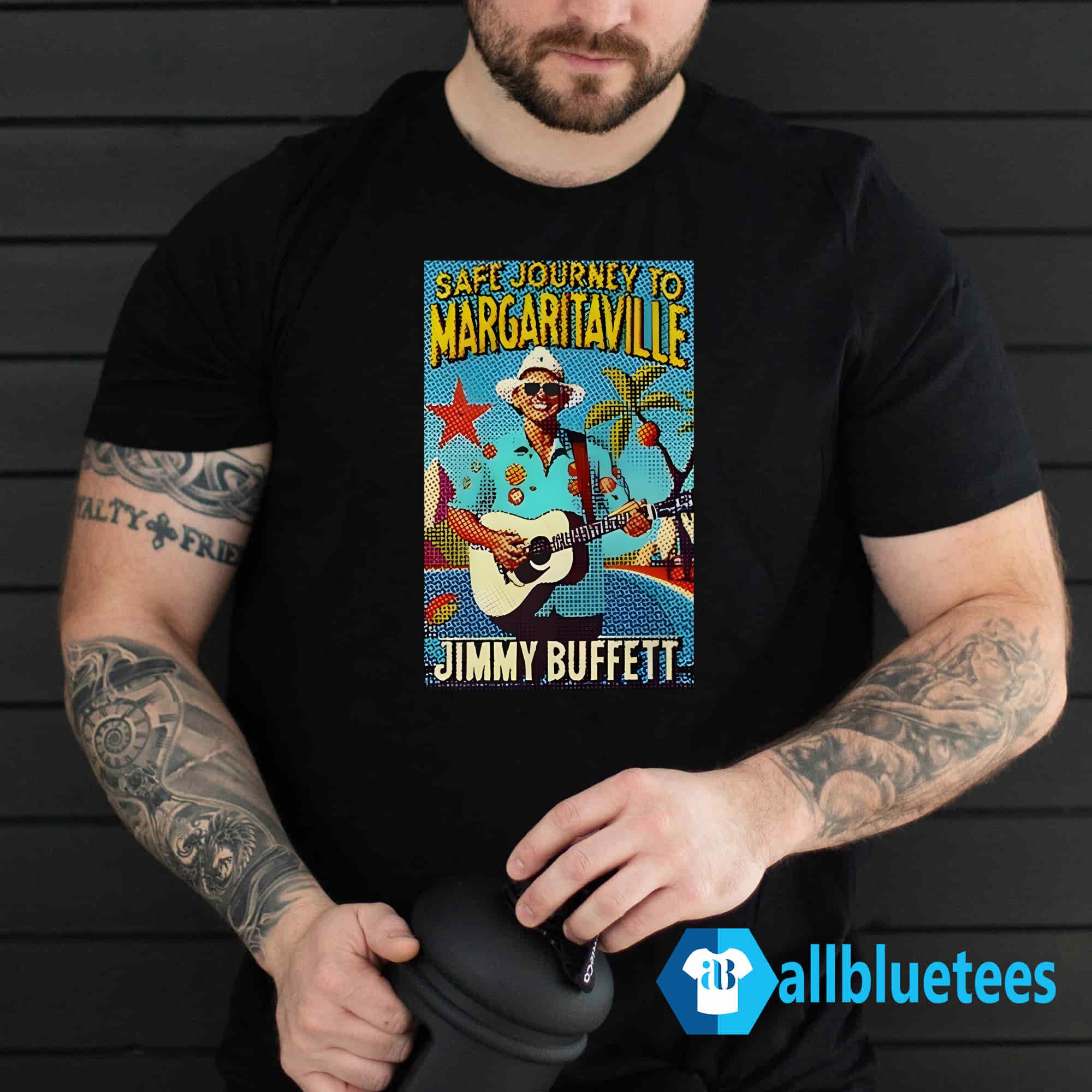 Safe Journey To Margaritaville Jimmy Buffett T-Shirt