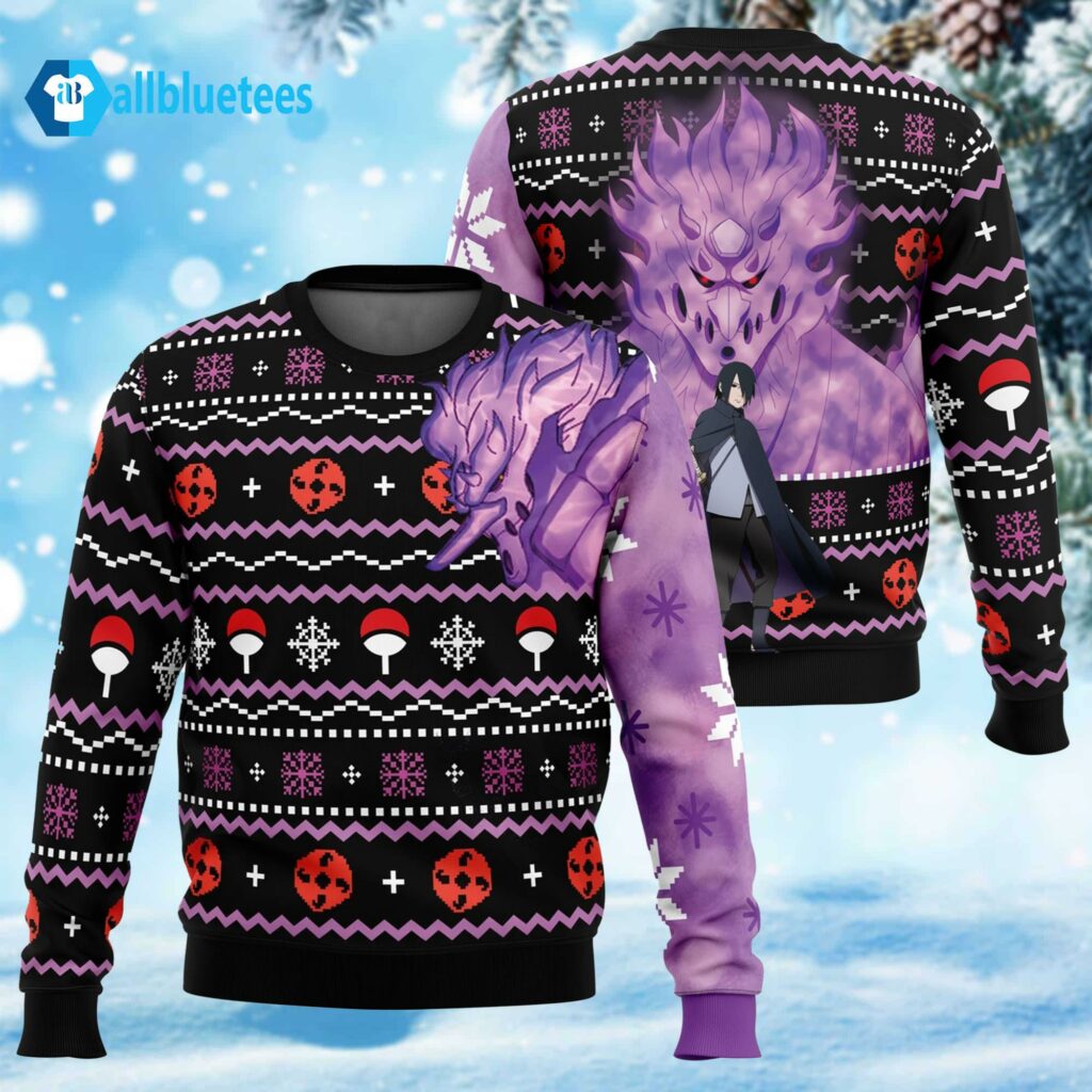 Sasuke Susanoo Ugly Christmas Sweater