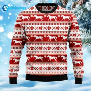 Amazing Horse Ugly Christmas Sweater