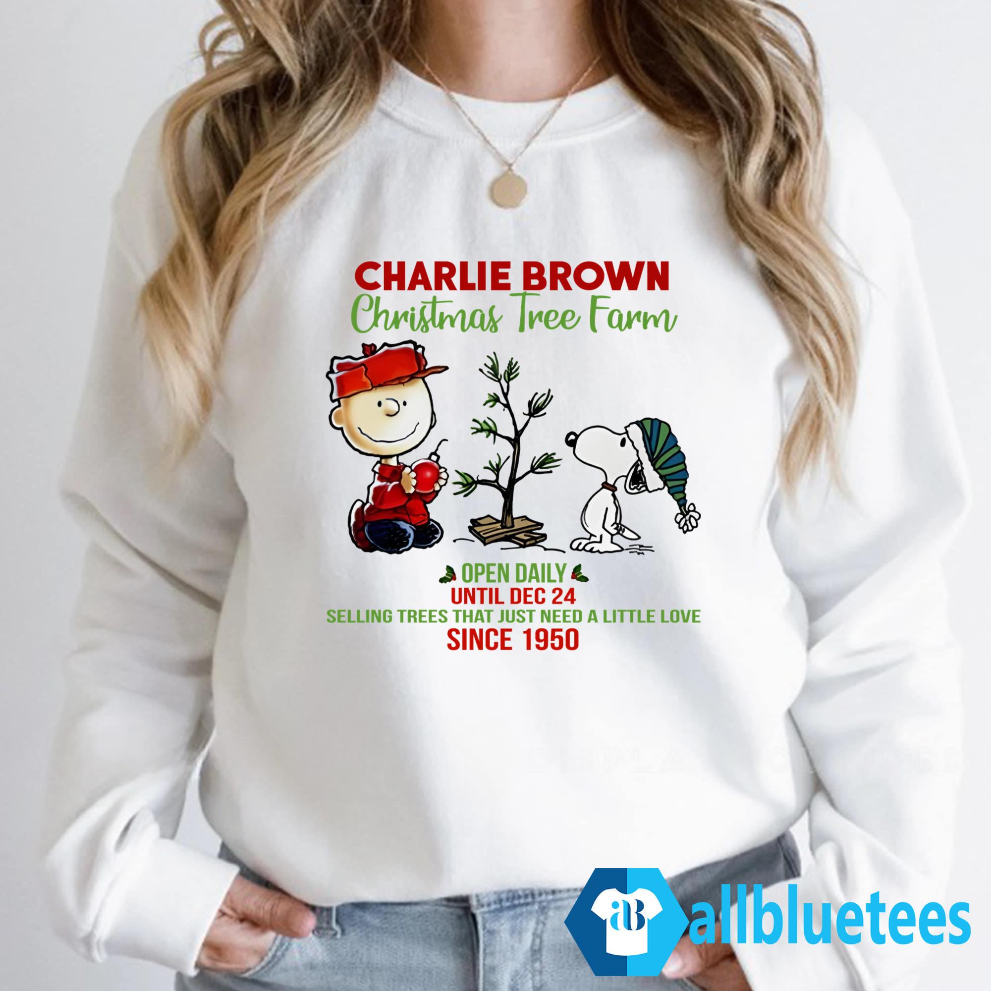 https://allbluetees.com/wp-content/uploads/2023/10/Charlie-Brown-Christmas-Tree-Farm-Open-Daily-Until-Dec-24-Selling-Since-1950-Shirt_Sweatshirt_White-z66.jpg