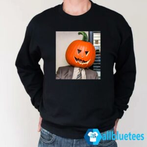Dwight Pumpkin Head Sweatshirt