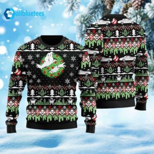 Ghostbusters Ugly Christmas Sweater